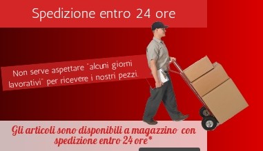 Spedizione entro 24 ore